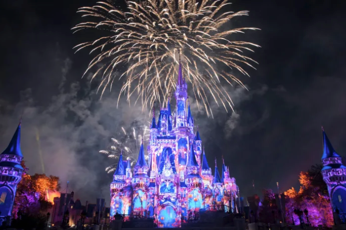 a group of fireworks in the sky