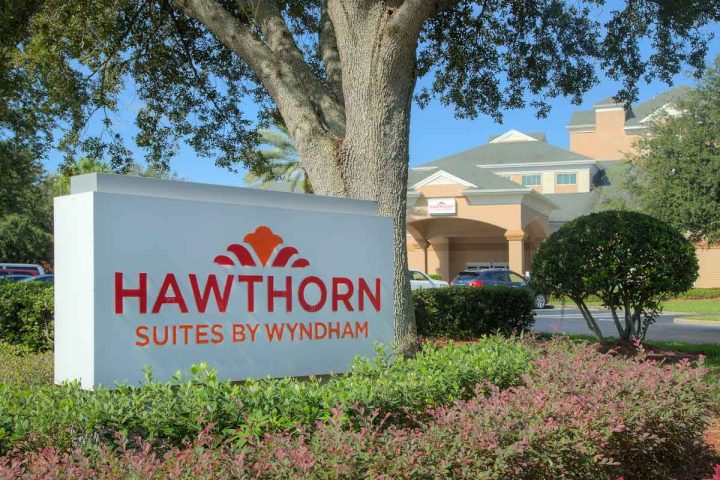 Hawthorne Entrance